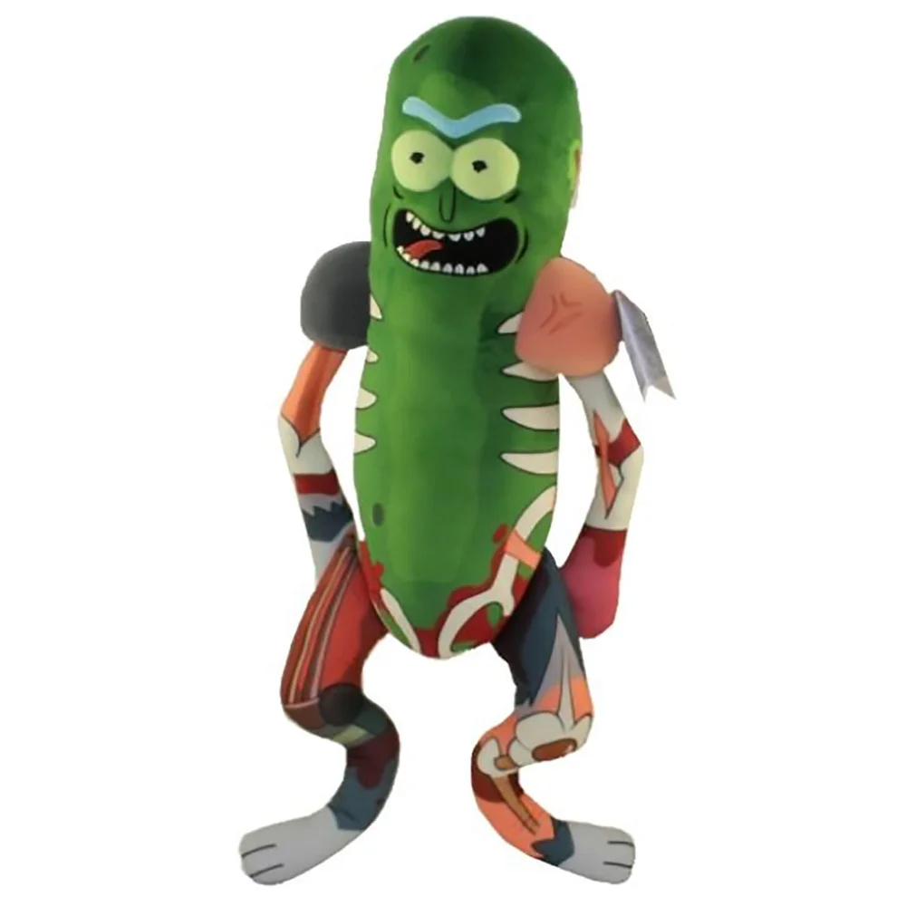 Rick and Morty Pickle Rick in Rat Suit 18"" Galactic Plushie Afbeelding 1