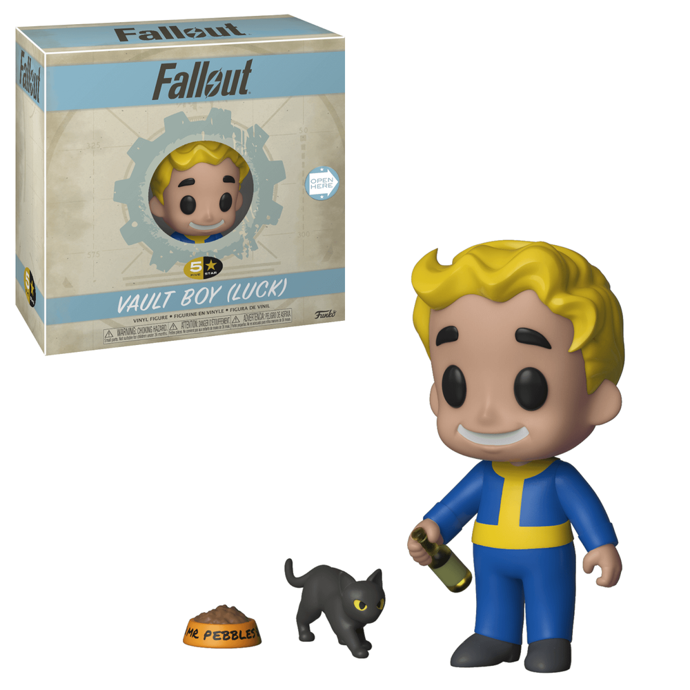 5 Star Fallout S2 Vault Boy (Luck) verzamelfiguur Afbeelding 1
