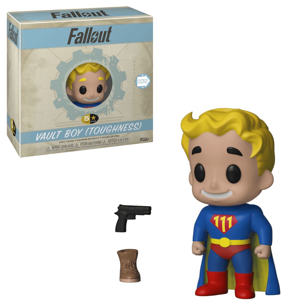 5 Star Fallout S2 Vault Boy (Toughness) vinylfiguur Afbeelding 1