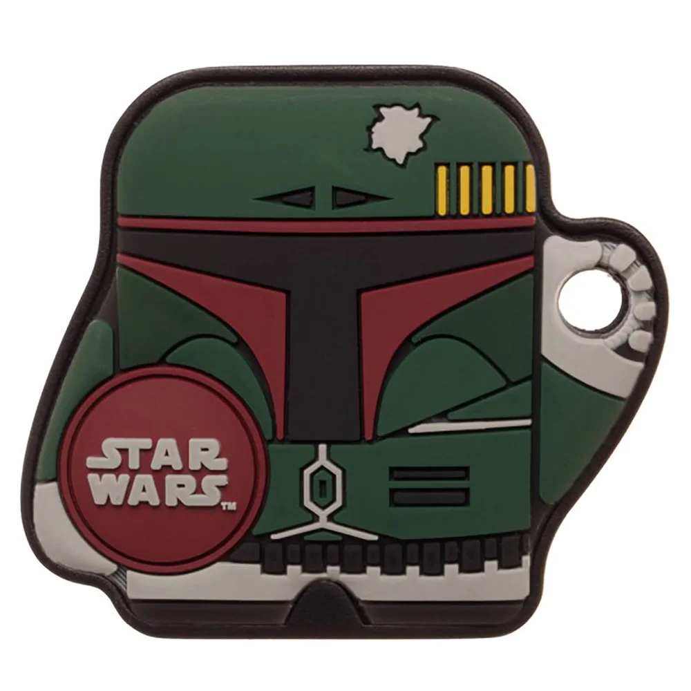 FoundMi Star Wars Boba Fett Rubber Key Chain Tracker Afbeelding 1