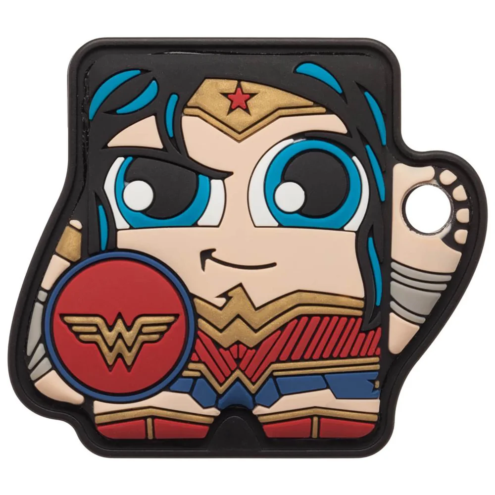 FoundMi DC Wonder Woman Rubber Key Chain Tracker Afbeelding 1