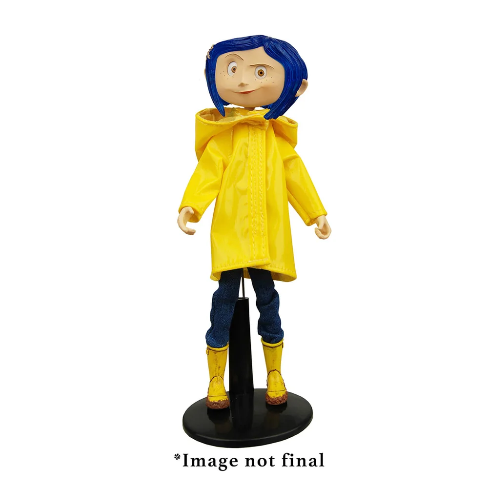 NECA Coraline - Articulated Figure - Coraline in Raincoat Afbeelding 1