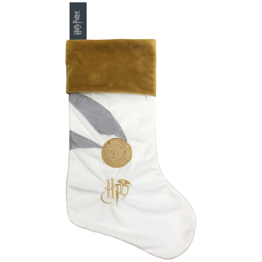Harry Potter Golden Snitch Fleece Christmas Stocking Afbeelding 1