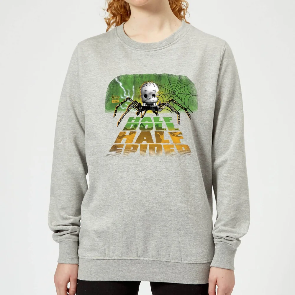 Toy Story Half Doll Half Spider Dames Trui - Grijs - 3XL - Grijs Afbeelding 1