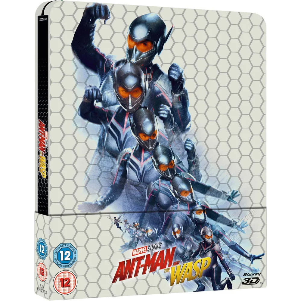 Ant-Man and the Wasp - 3D (Includes 2D Version) Zavvi UK Exclusive Steelbook Afbeelding 1
