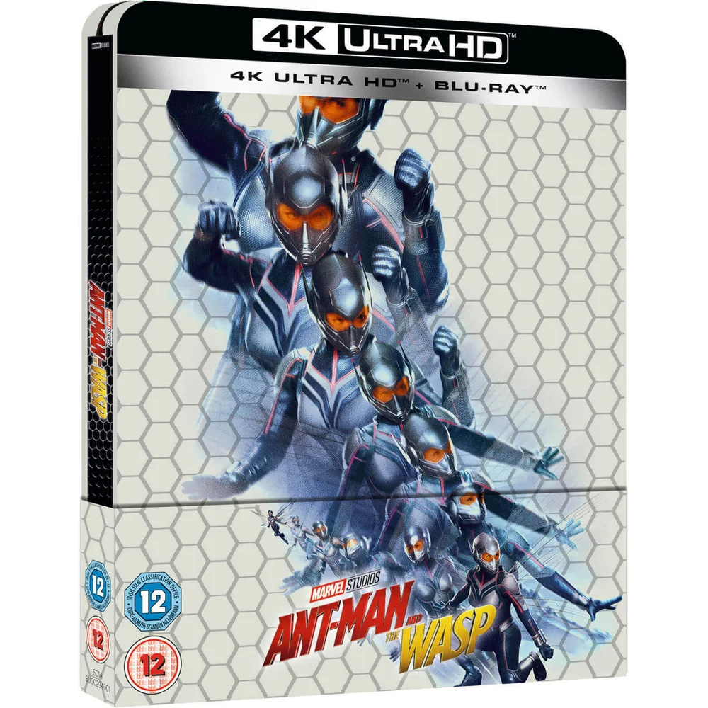 Ant-Man and the Wasp - 4K Ultra HD (Inclusief 2D Versie) Zavvi exclusief Steelbook Afbeelding 1