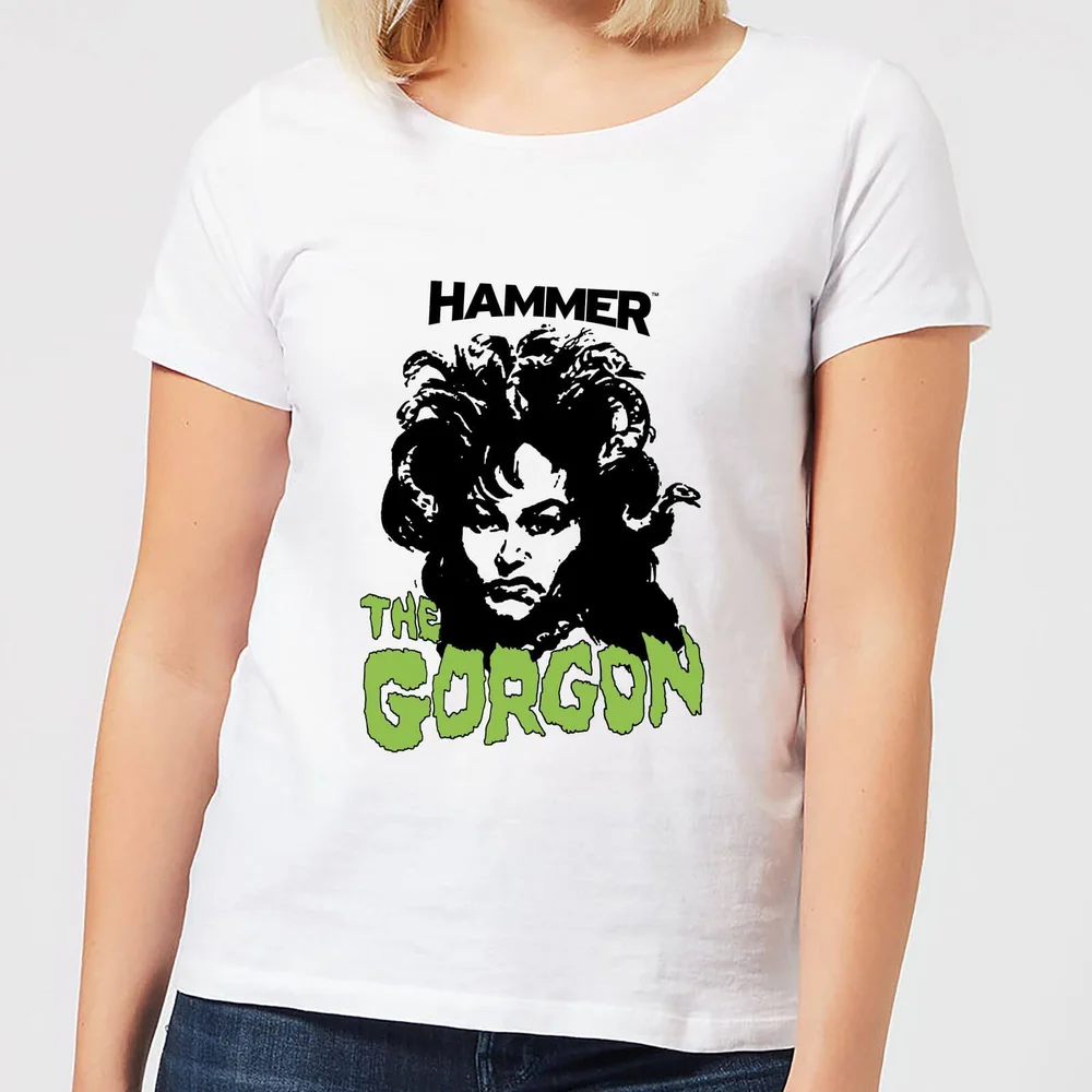 Hammer Horror The Gorgon Women's T-Shirt - White - S Afbeelding 1