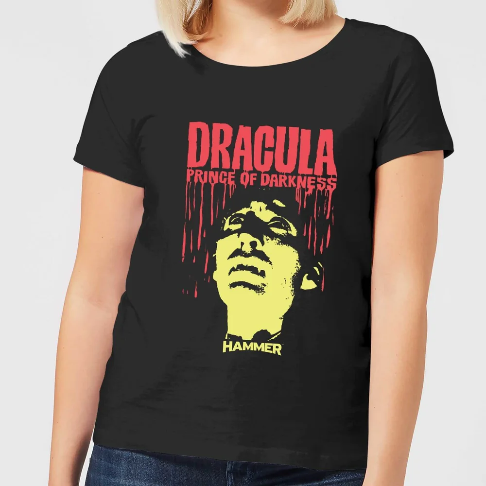 Hammer Horror Dracula Prince Of Darkness Women's T-Shirt - Black - S Afbeelding 1