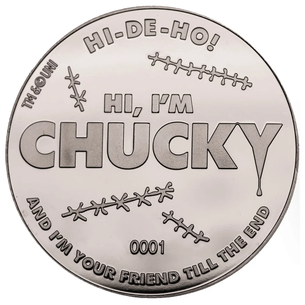 Chucky Verzamelmunt: Zilveren Variant - Limited Edition Afbeelding 1