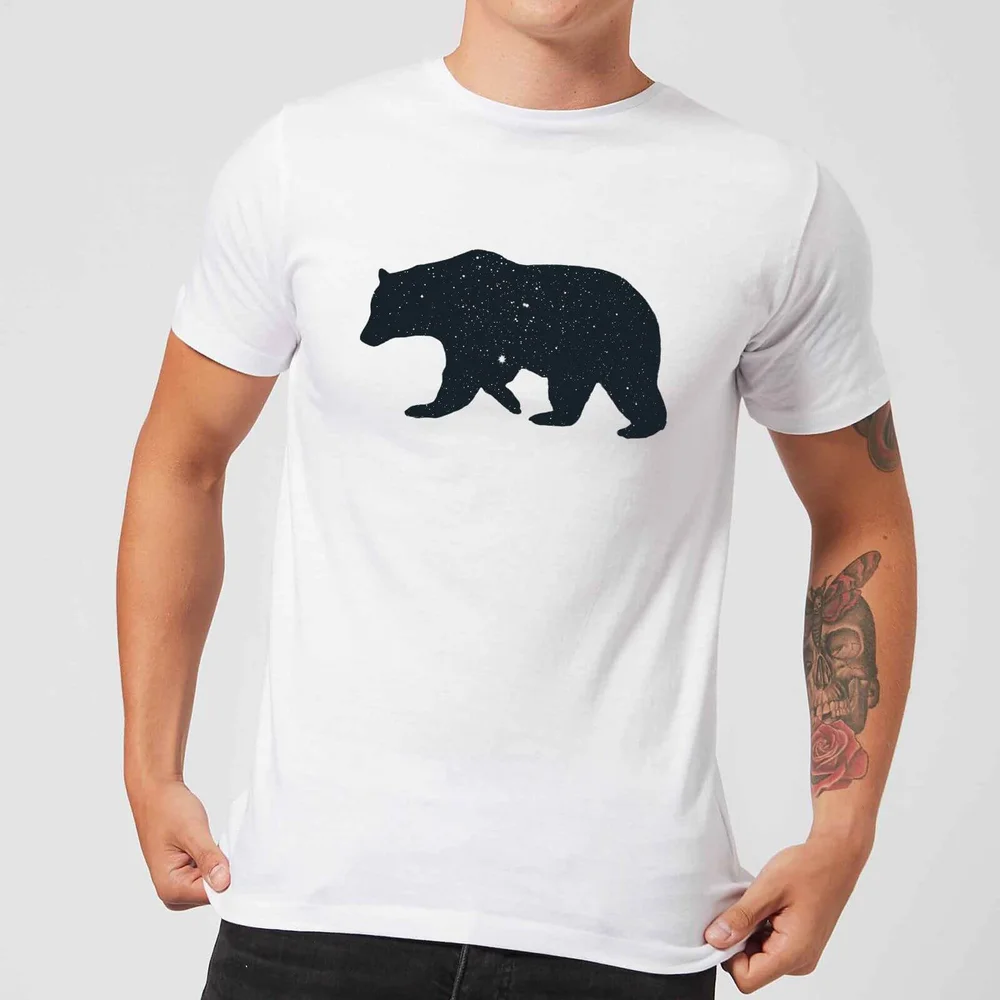 Florent Bodart Bear Men's T-Shirt - White - 5XL Afbeelding 1