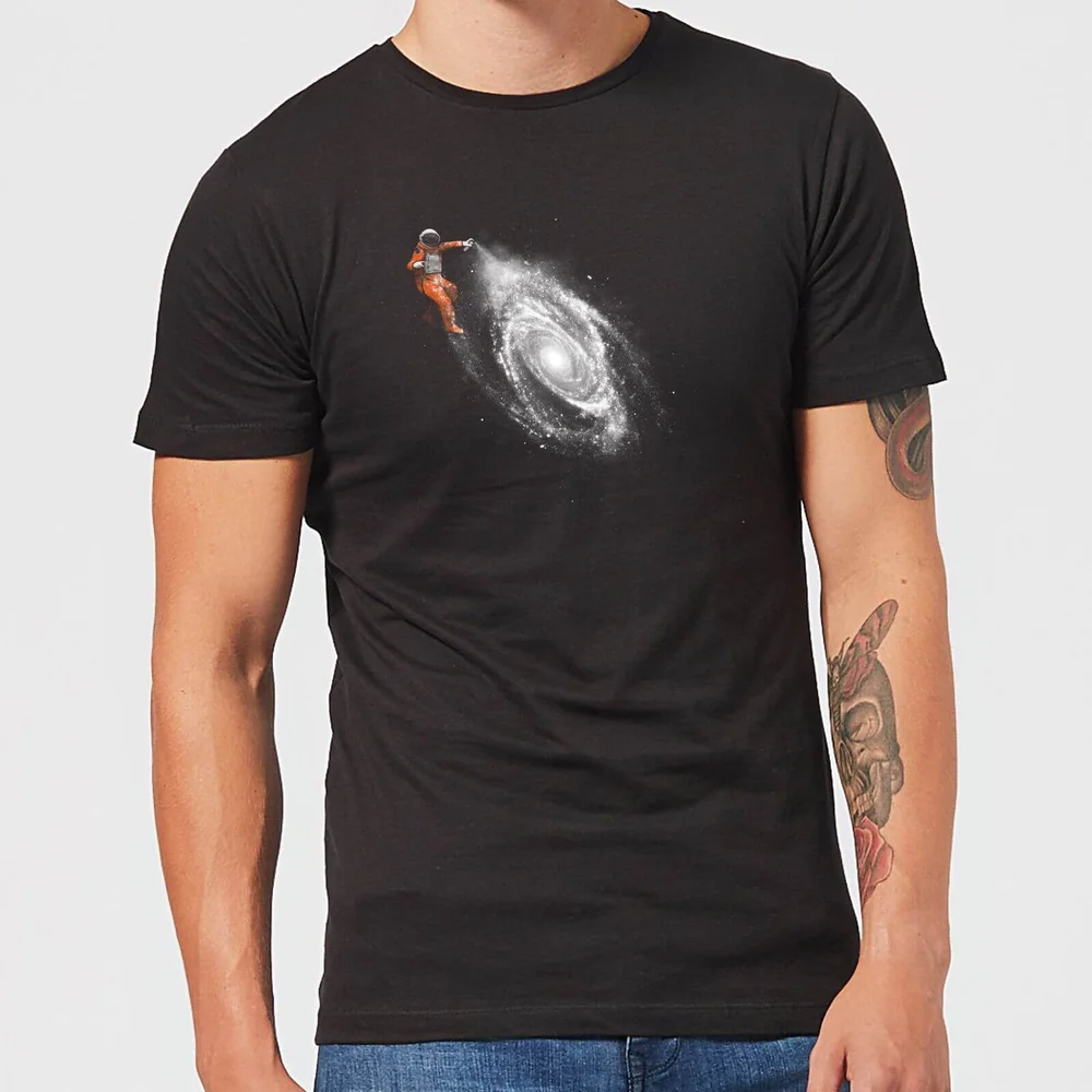 Florent Bodart Space Art Men's T-Shirt - Black - 3XL - Zwart Afbeelding 1