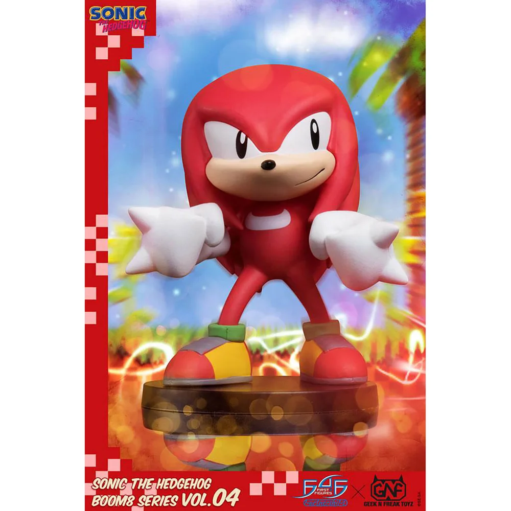 Sonic The Hedgehog BOOM8 Series PVC Figure Vol. 04 Knuckles (8 cm) Afbeelding 1