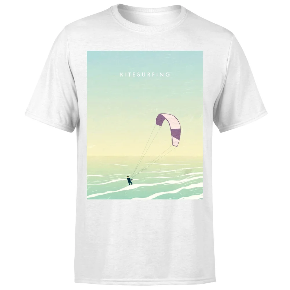 Kitesurfing Men's T-Shirt - White - 5XL Afbeelding 1