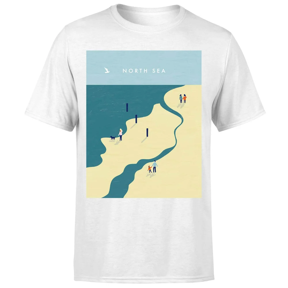 North Sea Men's T-Shirt - White - 5XL Afbeelding 1