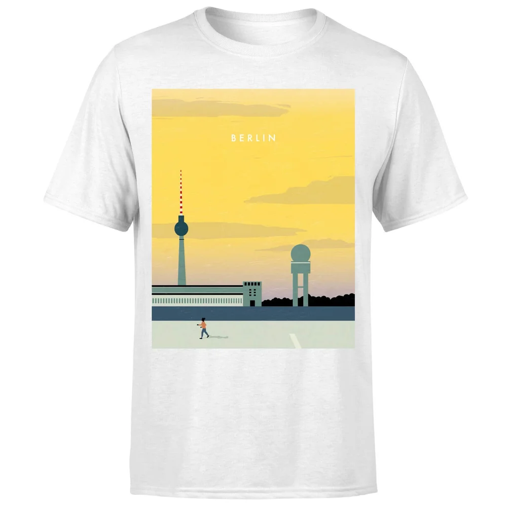 Berlin Men's T-Shirt - White - 5XL Afbeelding 1
