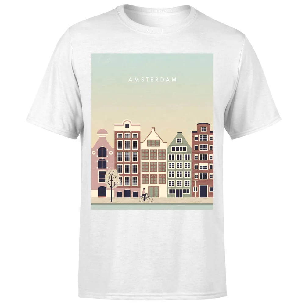 Amsterdam Men's T-Shirt - White - 5XL Afbeelding 1