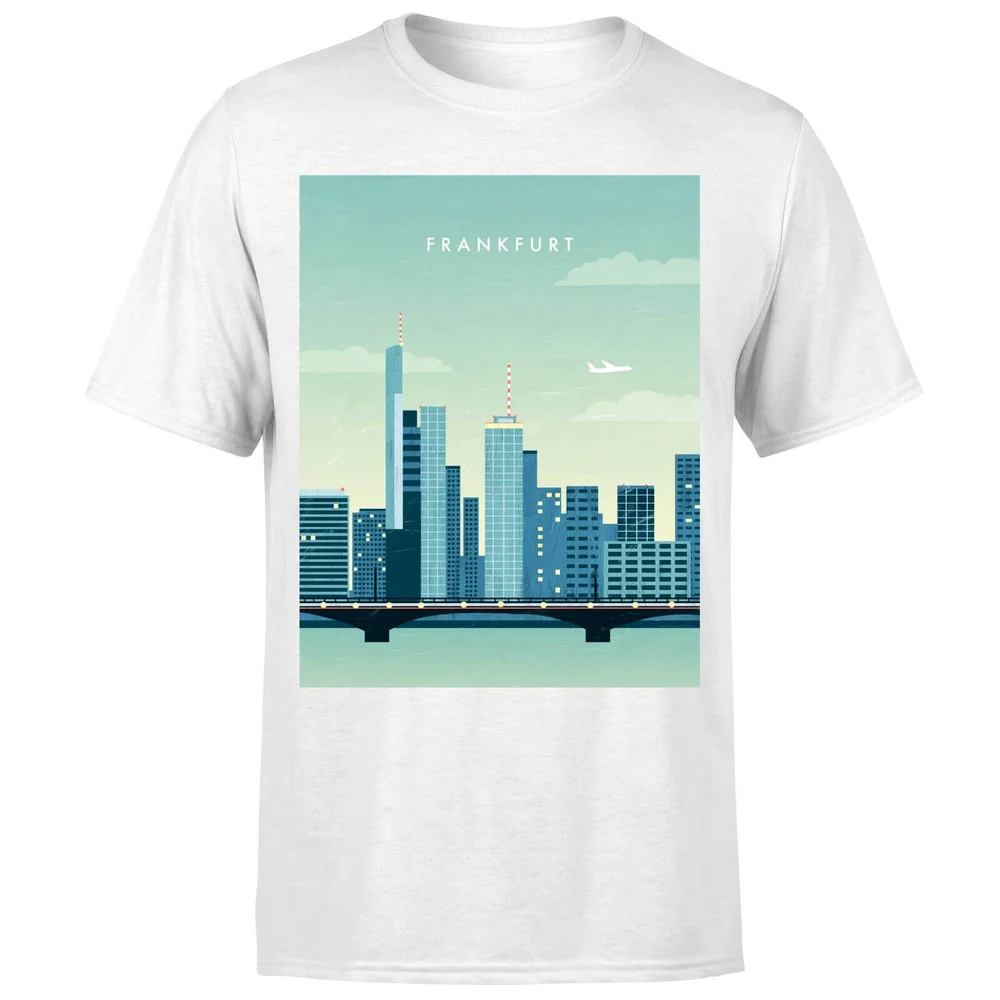 Frankfurt Men's T-Shirt - White - 5XL Afbeelding 1