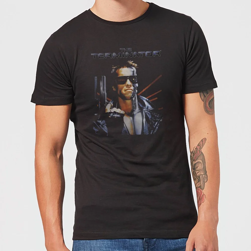Terminator Vintage Men's T-Shirt - Black - S Afbeelding 1
