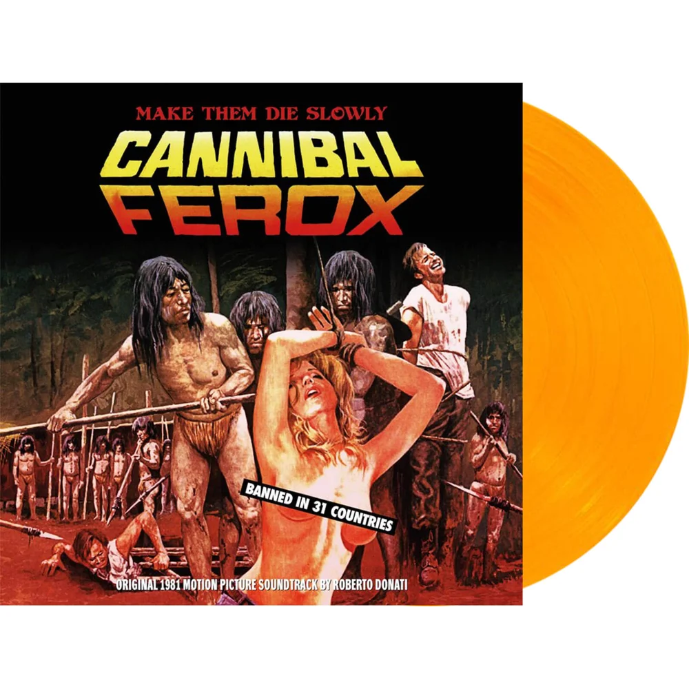 Cannibal Ferox: The Original 1981 Motion Picture Soundtrack - Zavvi UK Exclusive vinyl (200 stuks) Afbeelding 1