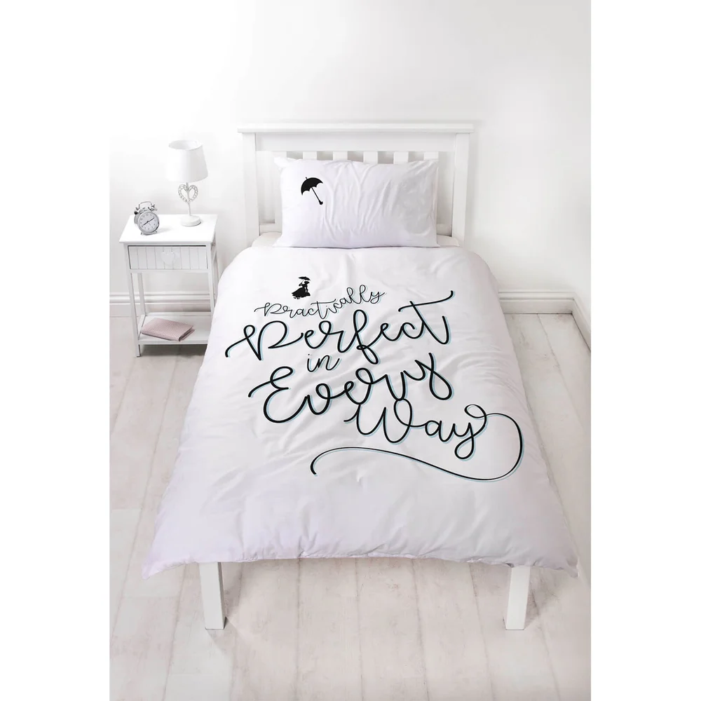 Mary Poppins Perfect Duvet Set - Single Afbeelding 1