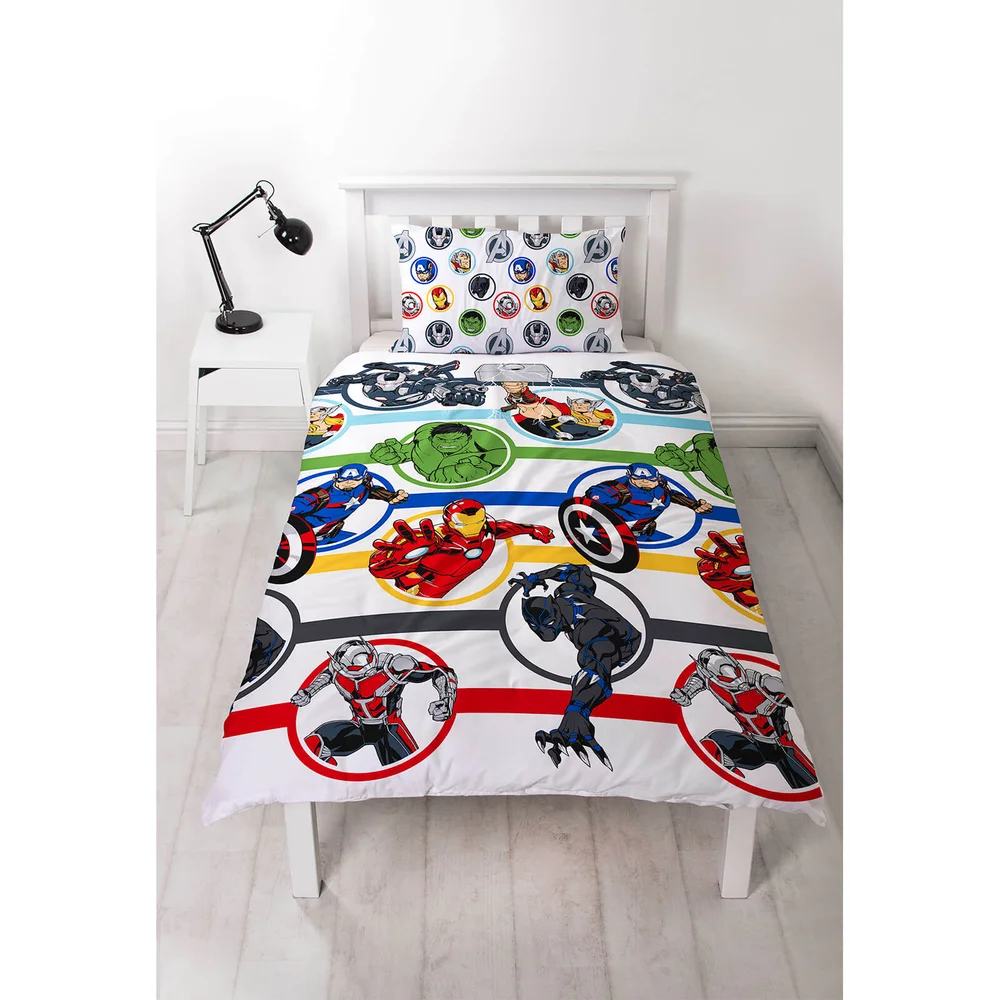 Marvel Avengers Strong Duvet Set - Single Afbeelding 1