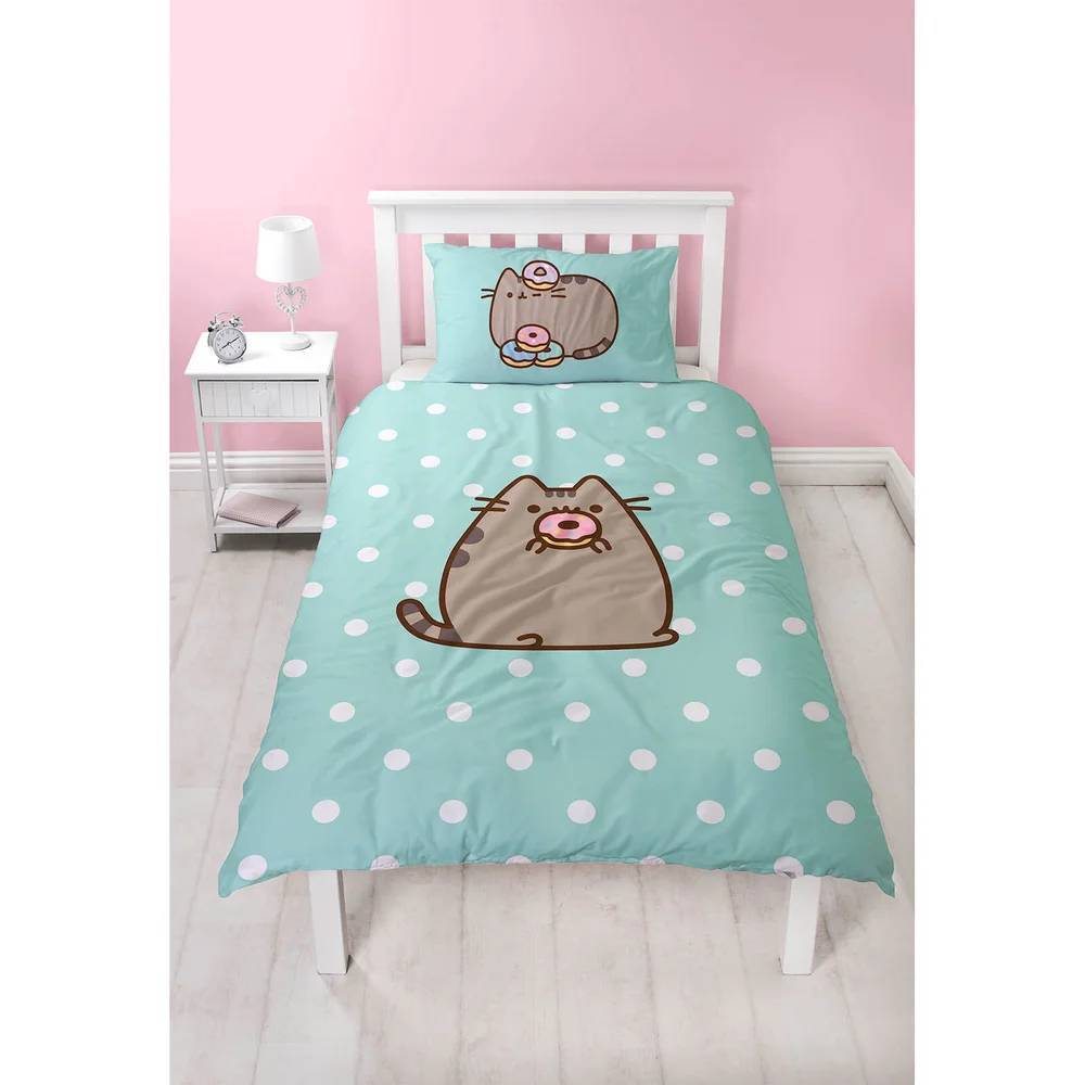 Pusheen Doughnut Duvet Set - Single Afbeelding 1