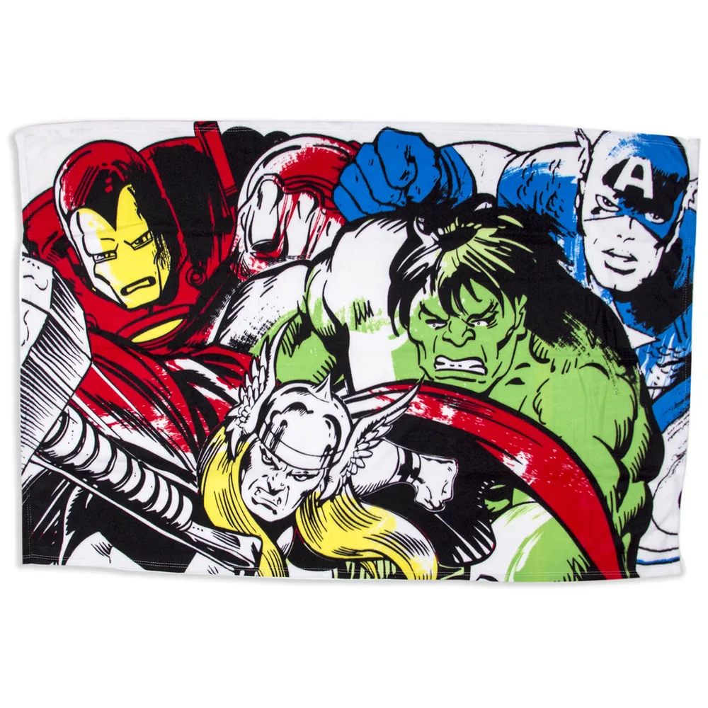 Marvel Comics Fleece Blanket Afbeelding 1