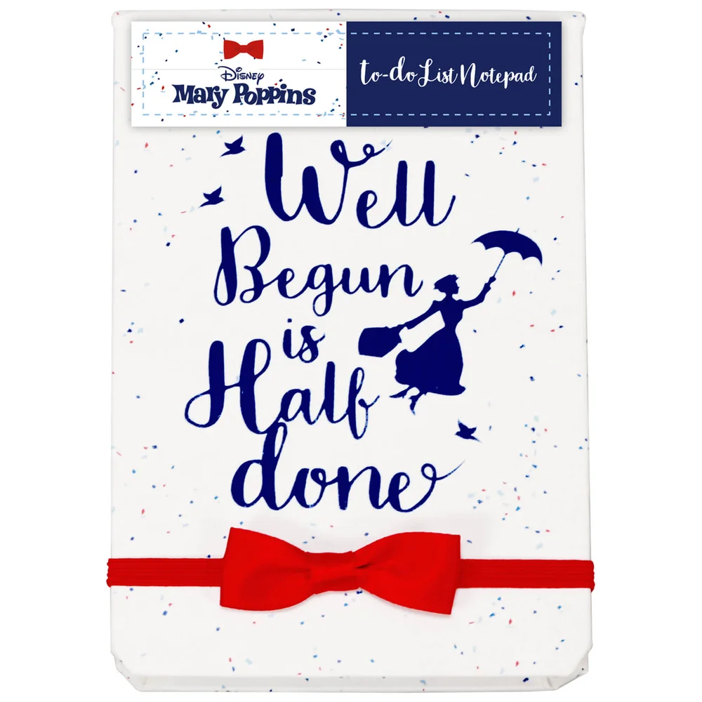 Mary Poppins To Do List Notitieblok - Practically Perfect Afbeelding 1