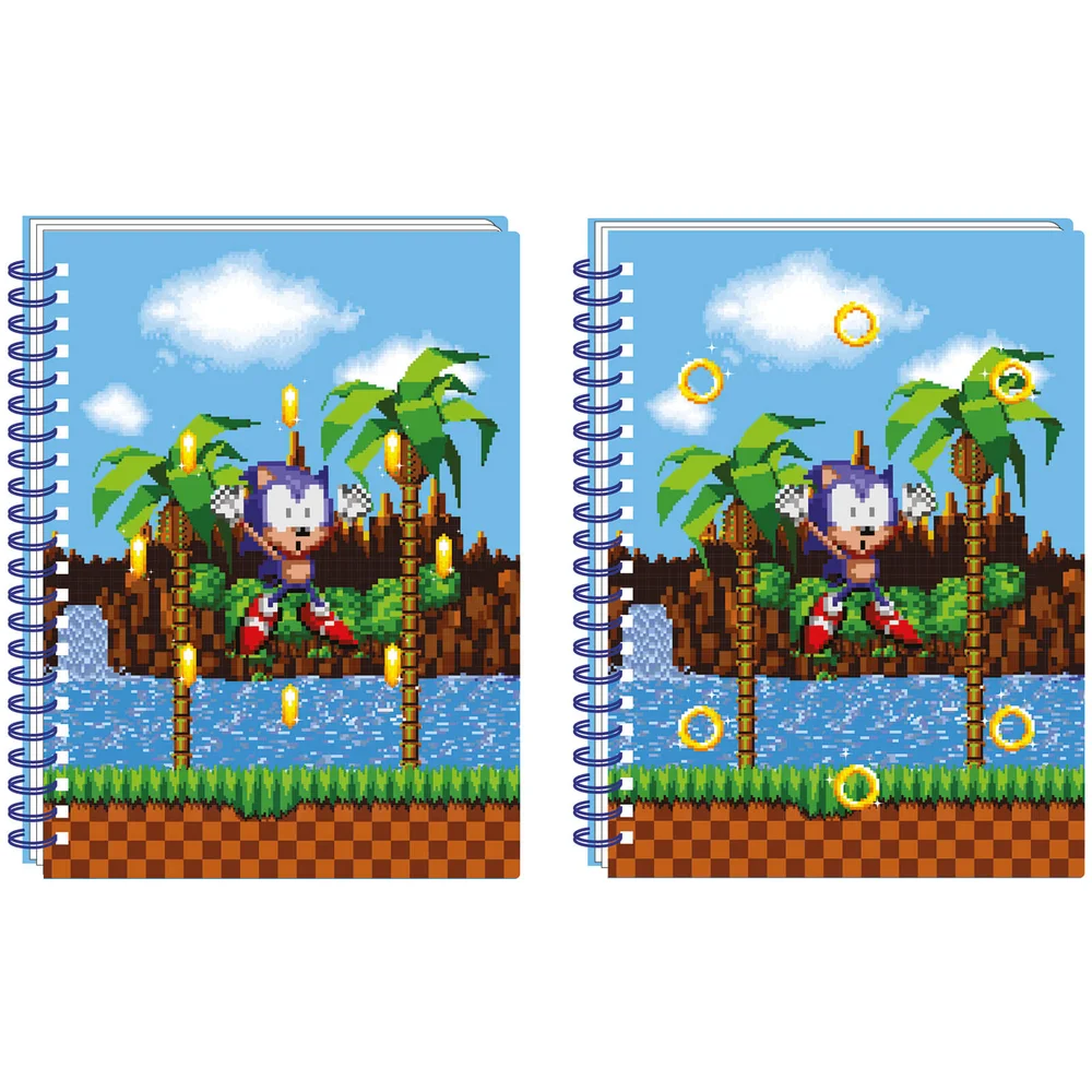 Sonic The Hedgehog A5 Lenticular Notebook Afbeelding 1