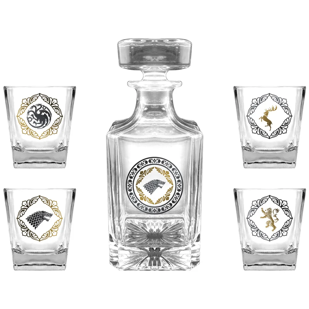 Game of Thrones Premium Decanter & Glass Set Afbeelding 1