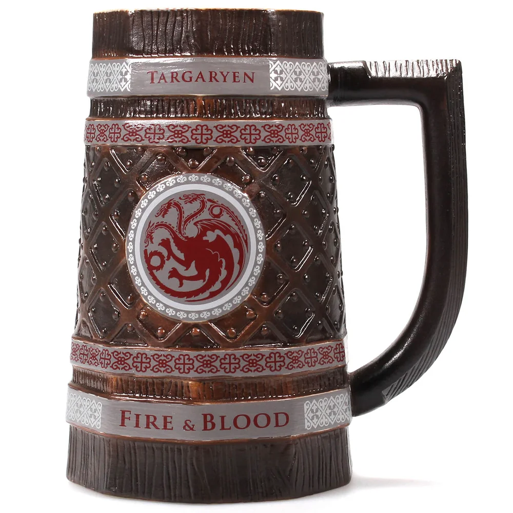 Game of Thrones-bierpul met reliëf - Targaryen Afbeelding 1