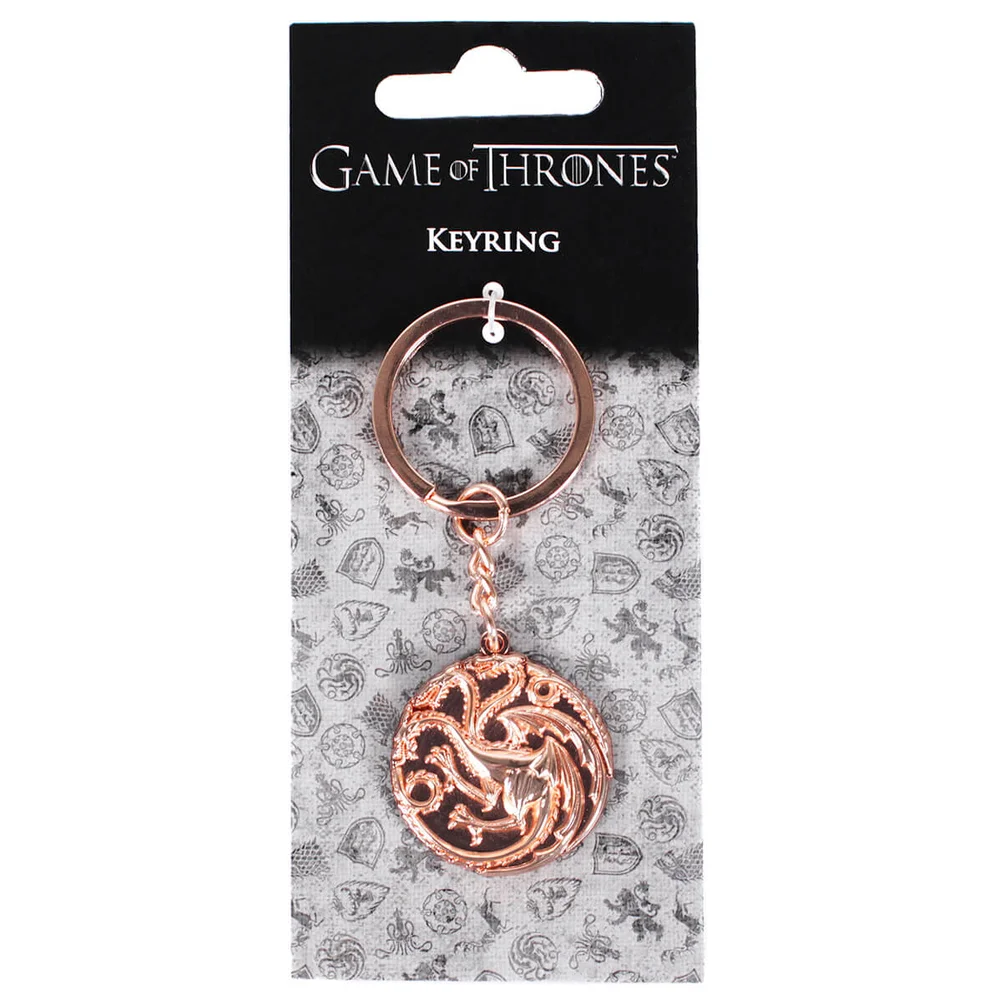 Game of Thrones Targaryen-sleutelhanger Afbeelding 1