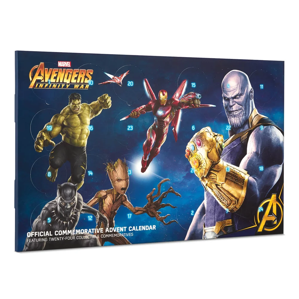 Marvel Avengers: Infinity War Verzamelmunten Adventskalender Afbeelding 1