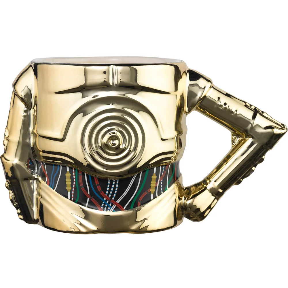 Meta Merch Star Wars 3D C-3PO mok met arm Afbeelding 1