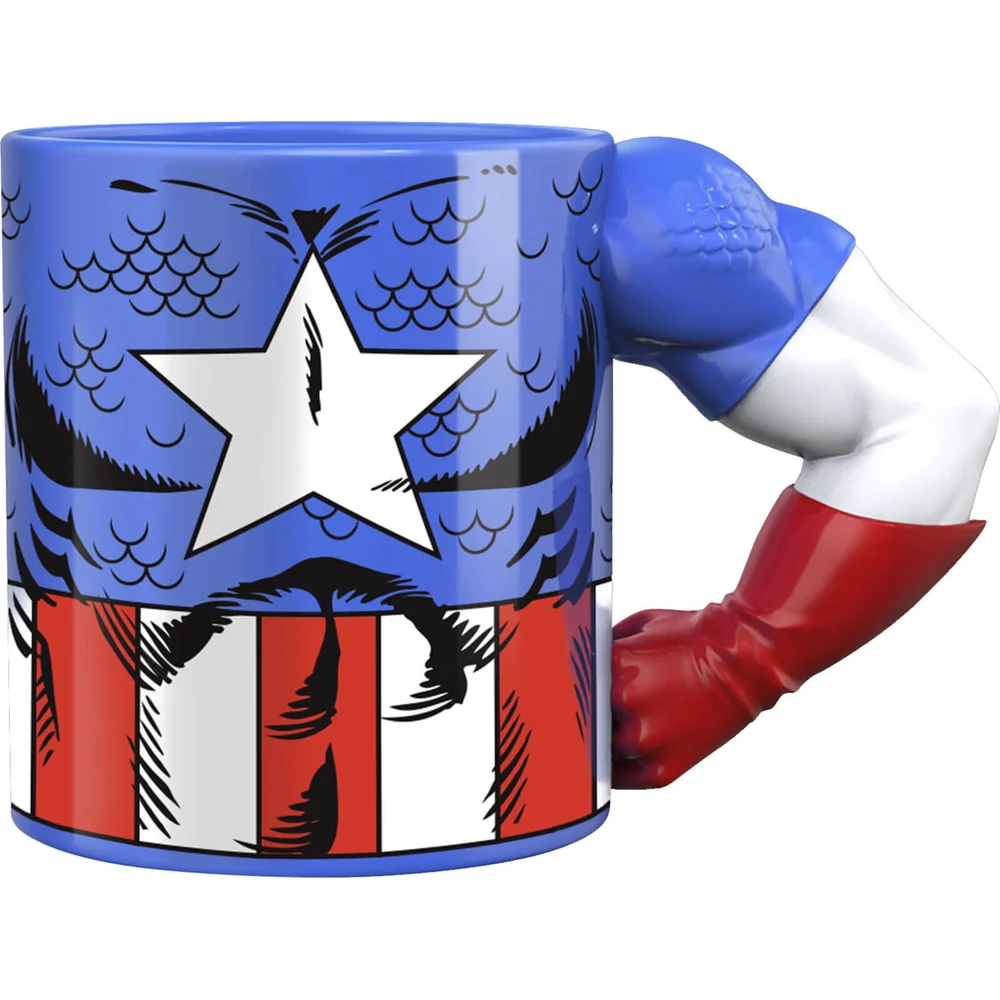 Meta Merch Marvel Captain America mok met arm Afbeelding 1