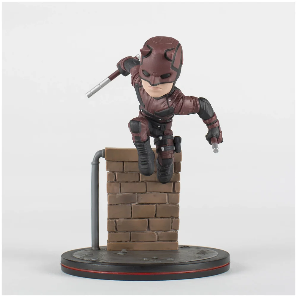 Quantum Mechanix Marvel Daredevil Q-Fig Diorama Afbeelding 1