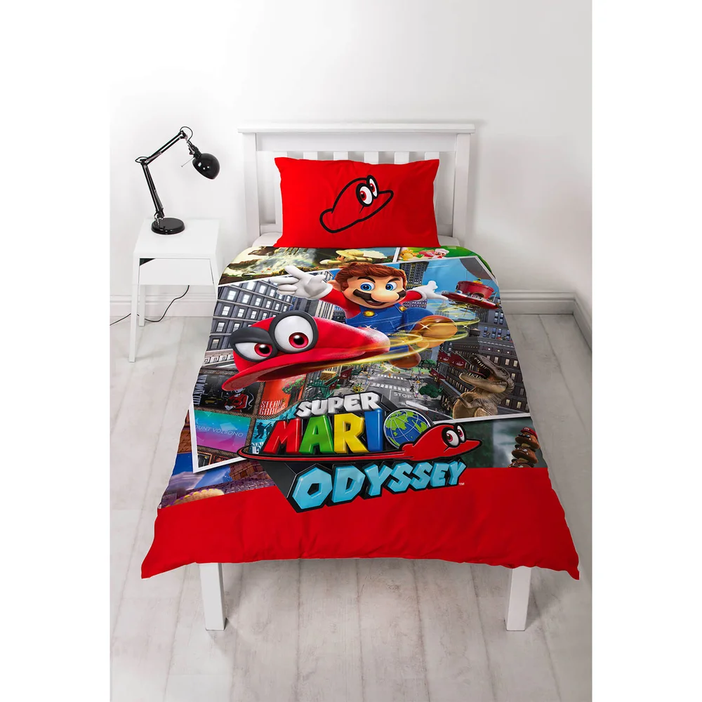 Mario Cappy Duvet Set - Single Afbeelding 1