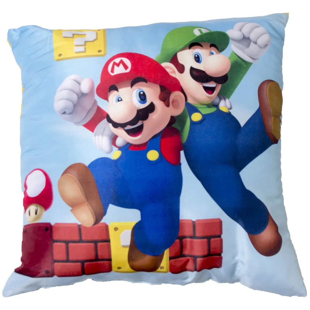 Mario Gang Square Cushion Afbeelding 1