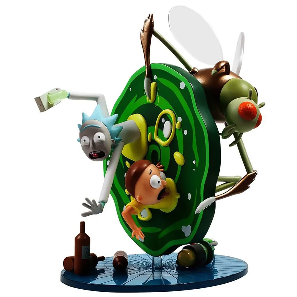 Kidrobot Adult Swim Rick and Morty 7 Inch Vinyl Figure Afbeelding 1