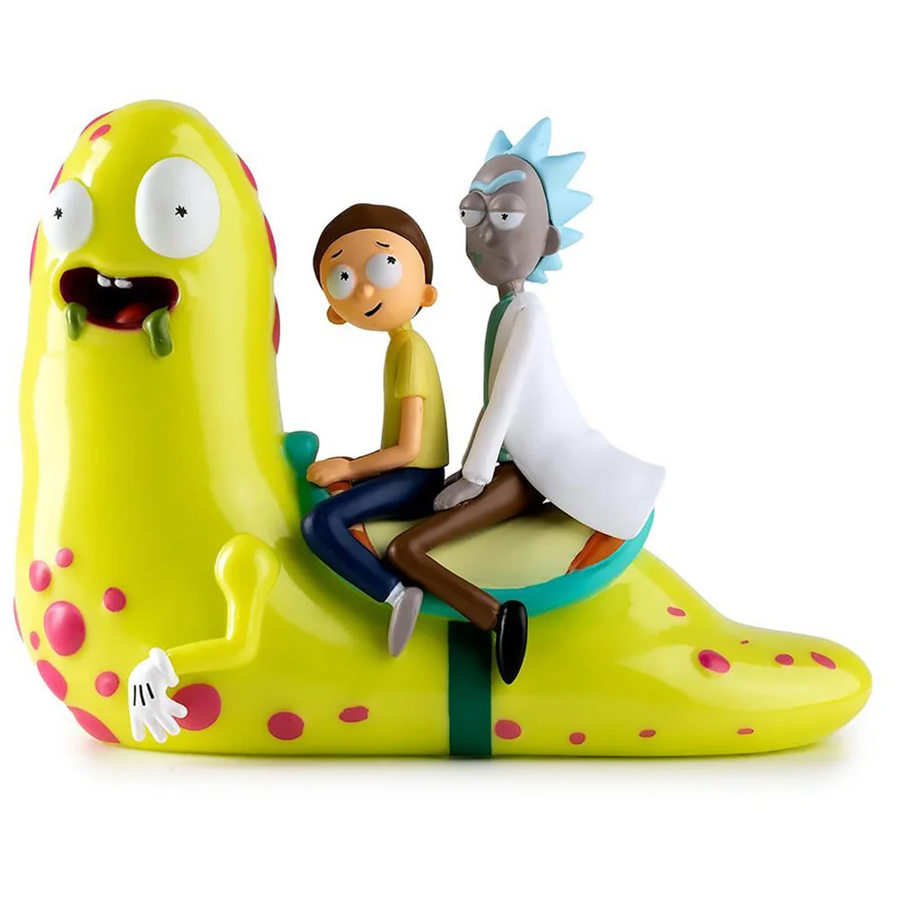 Kidrobot Adult Swim Rick and Morty Slippery Stair Vinyl Figuur (15 cm) Afbeelding 1
