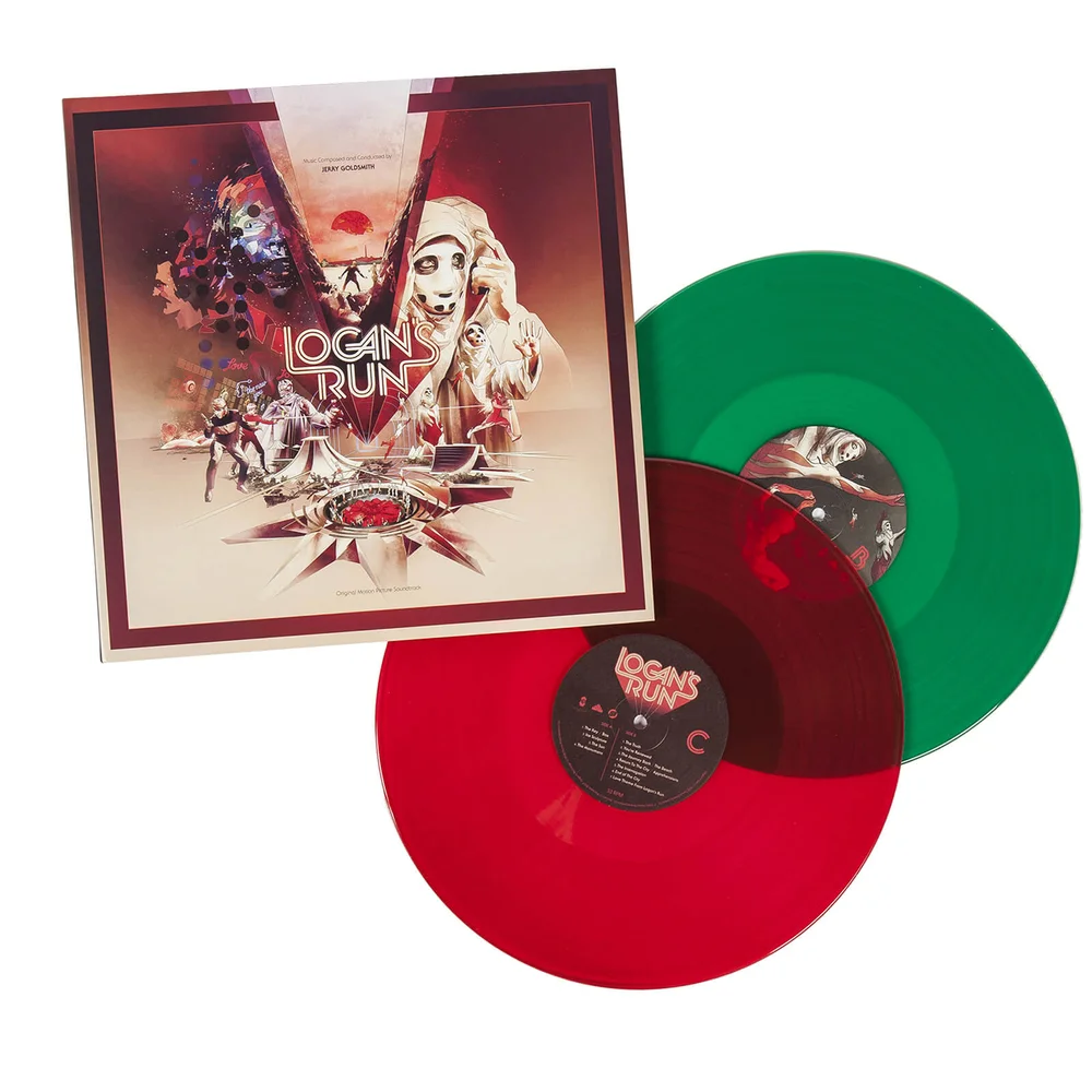 Logan's Run - Complete Original Motion Picture Soundtrack Colour Vinyl (2 LP) Afbeelding 1