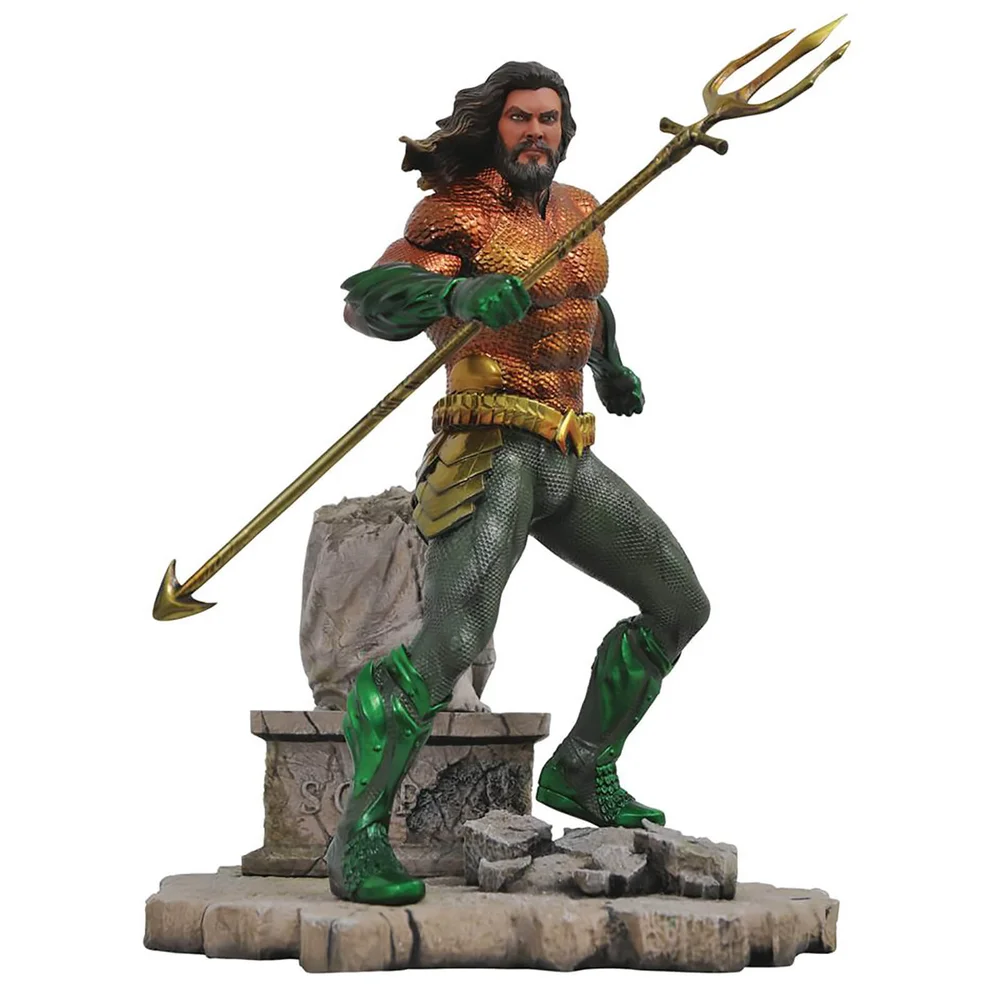 DC Gallery Aquaman PVC Statue 23cm Afbeelding 1
