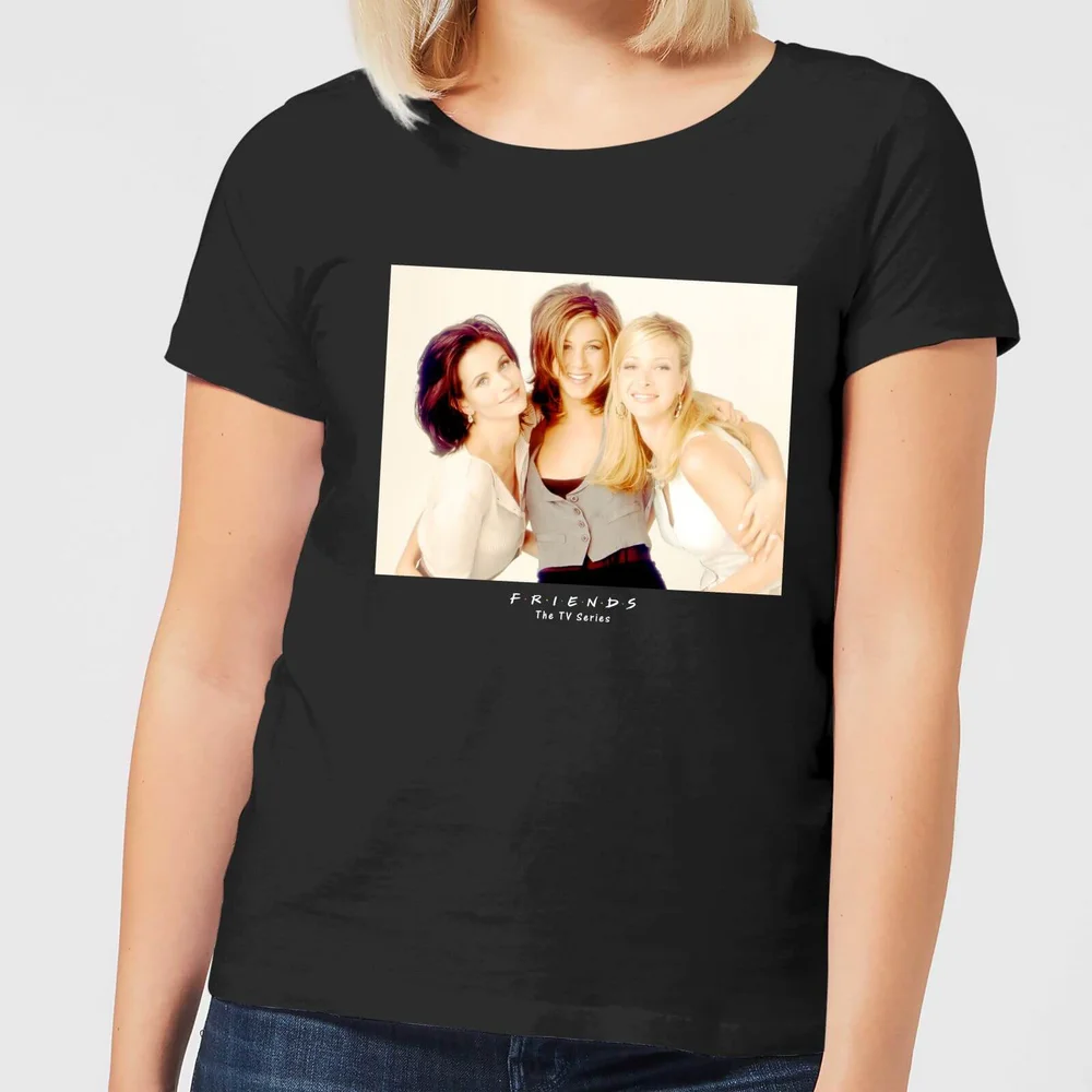 Friends Girls dames t-shirt - Zwart - S Afbeelding 1