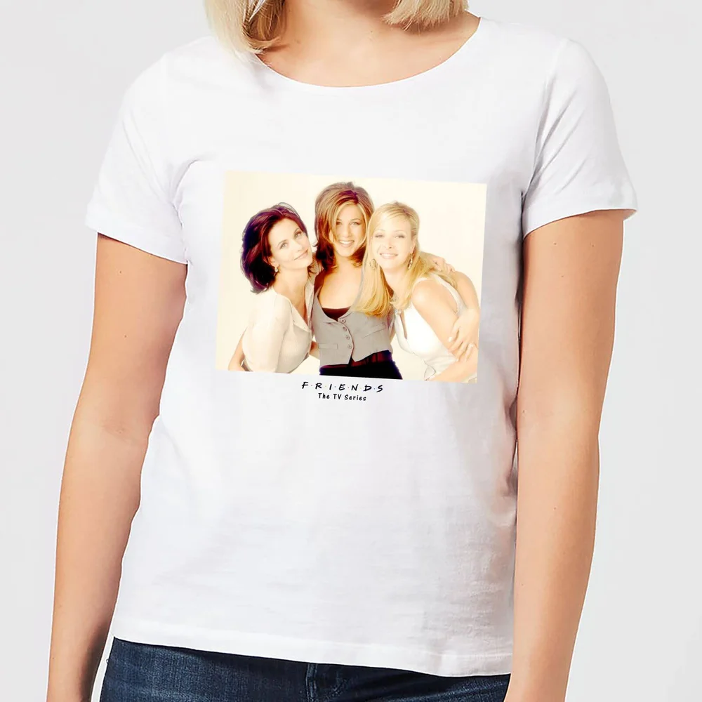 Friends Girls dames t-shirt - Wit - S Afbeelding 1