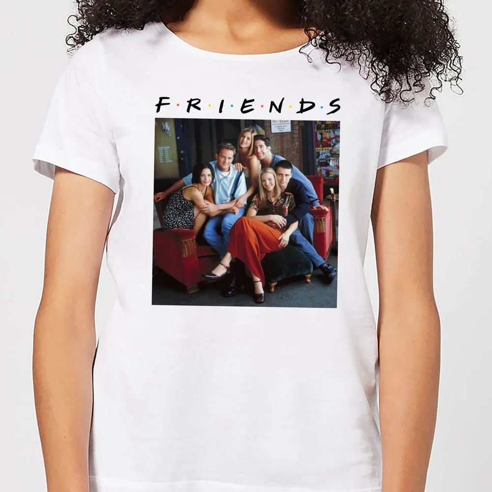Friends Classic Character dames t-shirt - Wit - S Afbeelding 1