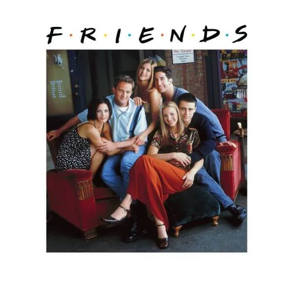 Friends Classic Character dames t-shirt - Wit