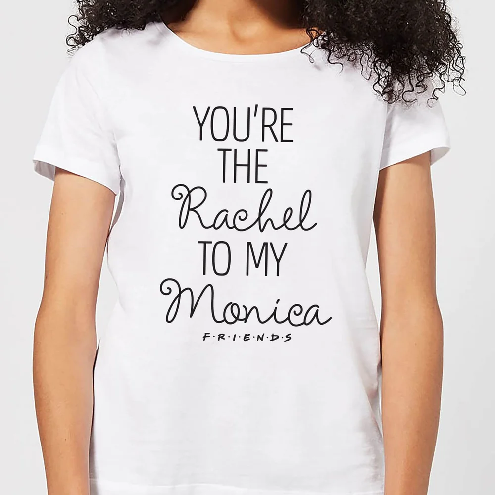 Friends You're The Rachel dames t-shirt - Wit - S Afbeelding 1