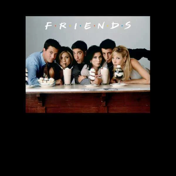 Friends Milkshake trui - Zwart