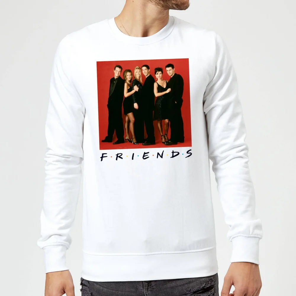 Friends Character Pose trui - Wit - S Afbeelding 1