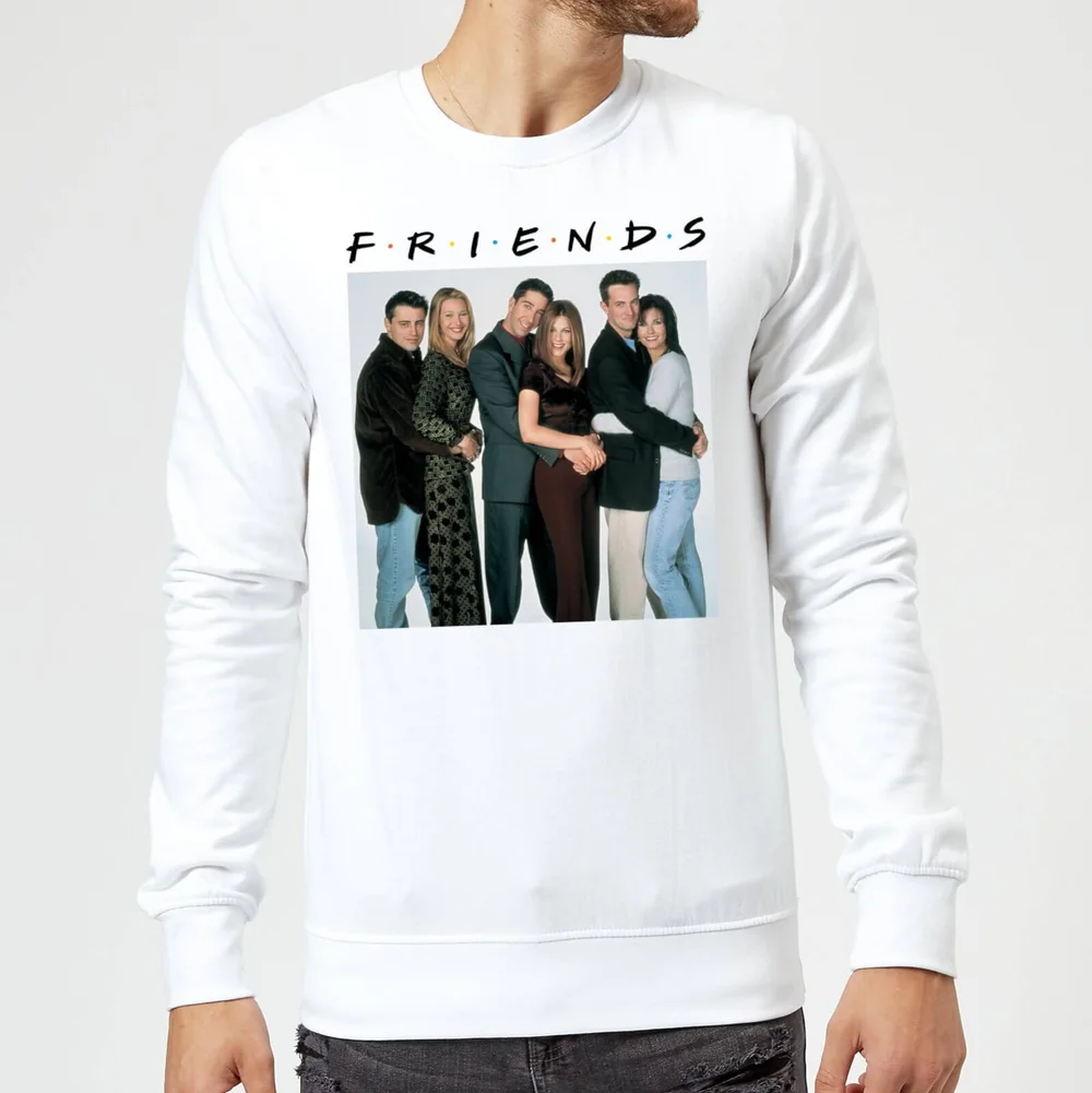 Friends Group Shot trui - Wit - S Afbeelding 1